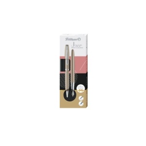 Set pix + stilou Pelikan Jazz Noble Elegance Taupe, în cutie cadou6