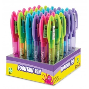 Stilou din plastic Octopus, corp colorat, diverse culori
