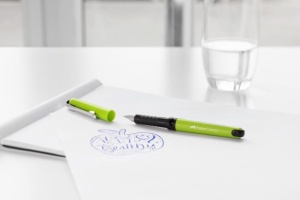 Stilou școlar Faber-castell Vario + 6 cartușe, blister5