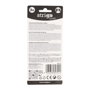 Stilou Strigo cerneală cu ștergere + 2 rezerve + dispozitiv curățare, în blister, Desert5