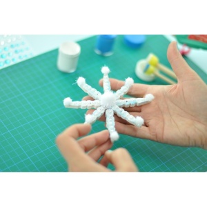 Accesorii craft Daco, Pom-pom blanco3