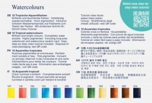 Acuarele Faber-castell Tropical creative studio, 12 culori5