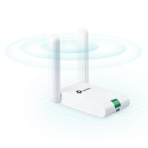Adaptor wireless TP-Link, N300 HIGH GAIN, USB2.0, 2 antene fixe, Atheros, 2T2R, buton QSS, cablu extensie - Img 9