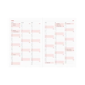 Agendă datată Ego Basic, 14 x 20.5 cm2