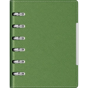 Agendă nedatată Precision Alicante, A6, 190 pagini, 80 g/mp, 6 inele6