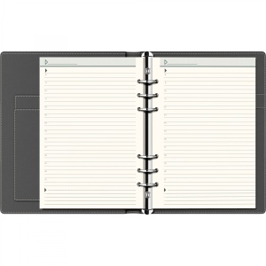 Agendă nedatată Precision Capitol Gold , A5, 190 pagini, 80 g/mp, 6 inele2