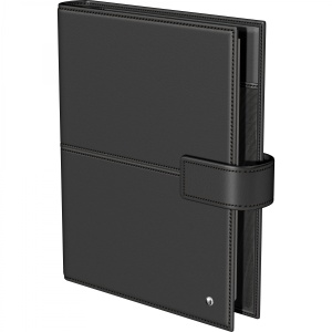 Agendă nedatată Scrikss Deri Soft, B5, 120 pagini, 80 g/mp, 6 inele6