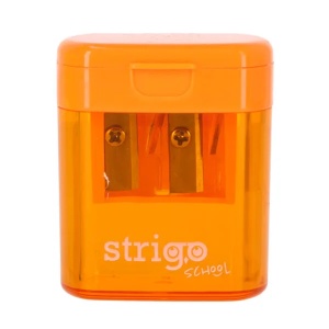 Ascuțitoare Strigo, 2 orificii, capac și recipient6