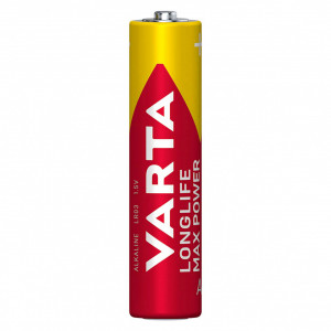 Baterie LR03, Varta Longlife Max Power AAA, 1.5V, in blister