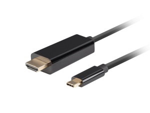 Cablu USB-C(M) HDMI(M) 1 m 4K 60Hz negr