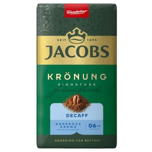Cafea măcinată Jacobs Kronung decofeinizată, 250g