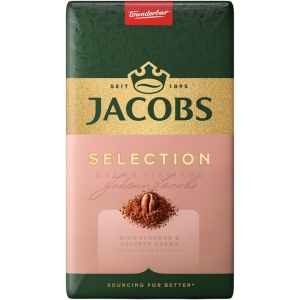 Cafea măcinată Jacobs Selection Crema Italiano, 500g.