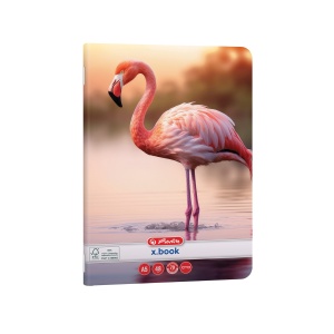 Caiet Herlitz Motiv Animals, A5, 48 file, hârtie 70 g/mp, velin 2