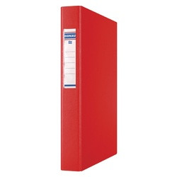 Caiet mecanic Donau A4 4 inele 25mm carton plastifiat cu etichetă – soluție durabilă pentru arhivarea documentelor.