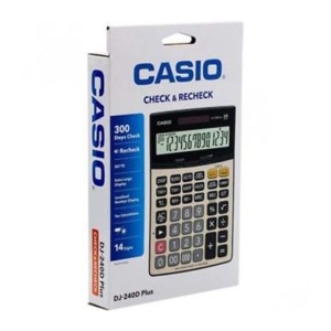 Calculator de birou Casio DJ-240D plus, 14 digits2