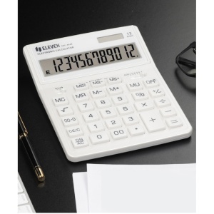 Calculator de birou Eleven, SDC-444XR, 12 digiti, alb4
