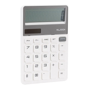 Calculator de birou Nusign Deli, 12 digits, 165 x 110 x 25 mm3