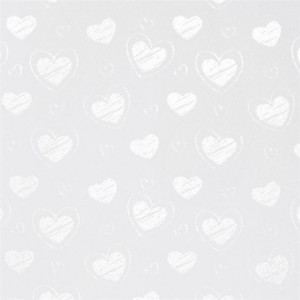 Carton Small Hearts A4, 220g/mp, 20coli/top, alb