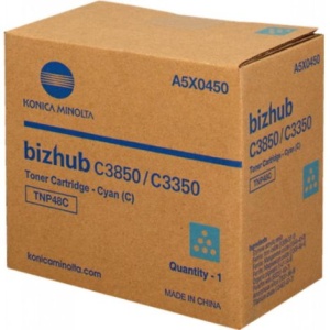 Cartuș toner Minolta Bizhub C 3351, Bizhub C 3851FS, Bizhub C 3851 TNP49 TNP49C A95W450 1 cartridge, Simitri HD-Toner, yield approx. 12K / 5% Cyan Original