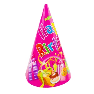 Coif party din carton, 20 cm2