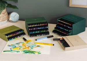 Cutie Pitt Artist Pen Faber-Castell Studio 2024, 24 buc4