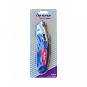Cutter profesional, lama trapezoidala + 4 rezerve SK2 Optima