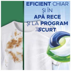 Detergent rufe capsule Ariel All in 1 Pods, 12 buc/cutie4