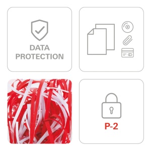 Distrugător de documente HSM Securio B24 - 25-27 coli - fâșie (5,8 mm) - nivel securitate 25