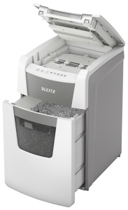 Distrugator documente automat Leitz IQ Office, P4, cross-cut (confeti), 150coli, cos 44l, alb-griDistrugator documente automat Leitz IQ Office, P4, cross-cut (confeti), 150coli, cos 44l, alb-gri12