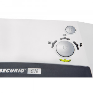 Distrugator documente HSM Securio C18 - 8-9 coli - cross cut (3.9 x 30 mm) - nivel securitate 3 - Img 5