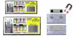 Ecuson magnetic pentru nume, 70 x 35 mm