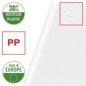 Filă protecție transparentă Esselte, A4, 85 microni. 100 buc/set5