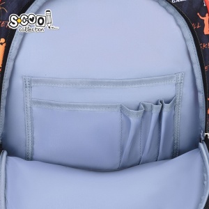 Ghiozdan 3D S-COOL SC2997, 43x30x22 cm, Motiv basketball8