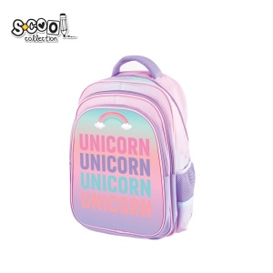 Ghiozdan 3D UNICORN - S-COOL, 38x35x20 cm2