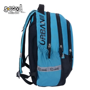 Ghiozdan anatomic light BLUE - S-COOL, URBAN, 41x28x17 cm3