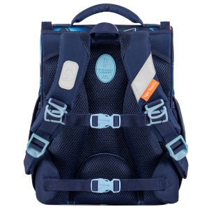 Ghiozdan neechipat Nature Quest Pro, dimensiune 35 x 31 x 19 cm, motiv Lightning Race, Go Green4