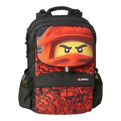 Ghiozdan școală Hansen LEGO Core Line - design Ninjago Red