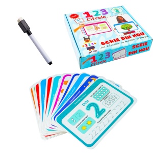 Joc educativ scrie din nou, Cifre