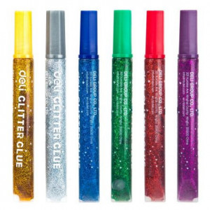 LIPICI LICHID GLITTER CLASIC 6 CULORI*12ML DELI - Img 3