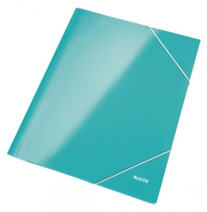 Mapa carton cu elastic Leitz WOW A4 250 coli