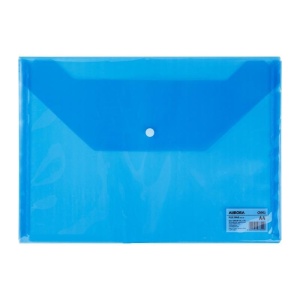 Mapă plastic cu buton Deli, A4
