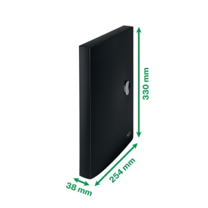 Mapă plastic cu clip Leitz Recycle, A4, CO₂ neutru, 150 coli, certificare Blue Angel2