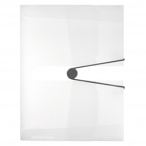Mapa plastic opacă cu elastic Herlitz Easy Orga A4 lățime cotor 40mm
