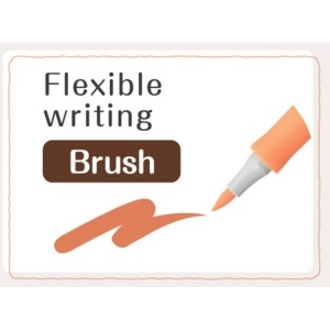 Marker pentru decorare Artline Decorite vârf flexibil (tip pensulă)2