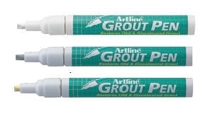 Marker pentru rosturi Artline 419 Grout Pen, corp metalic, vârf tesit, 2.0-4.0mm
