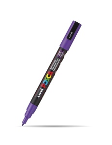 Marker vopsea Posca UNI PC-3M, vârf rotund, 0.9-1.3mm6