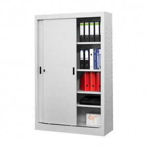 MATRIX A166 • Dulap metalic cu uși glisante 1200x450x1900LxlxH (mm) / Dimensiuni exterioare