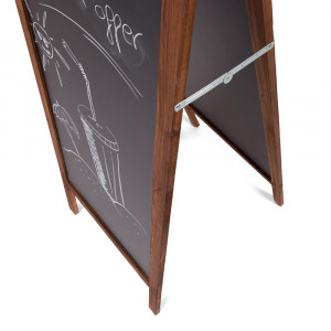Panou de informare de podea, "A-Board", 90 x 50 cm, pentru scris cu cretă2