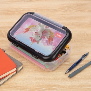 Penar cu fermoar ZIPIT 2 compartimente, Recycled - Flying Unicorn6