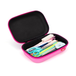 Penar cu fermoar ZIPIT Lenticular Top Storage Box - Unicorn PinkCloud4